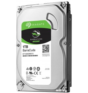 Жесткий диск Seagate BarraCuda HDD 1TB 7200rpm 64MB ST1000DM010 3.5 SATA III 