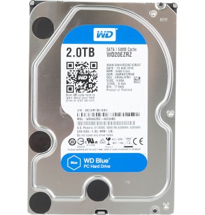 Жесткий диск Western Digital Blue 2TB 5400rpm 64MB WD20EZRZ 3.5 SATAIII 