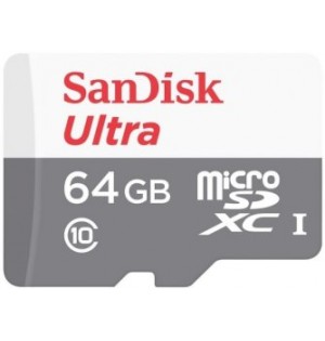 SanDisk Ultra microSDXC UHS-I 64GB Class 10 (SDSQUNS-064G-GN3MN) 