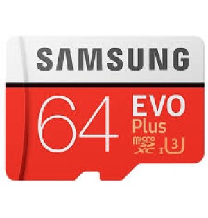 Samsung microSDXC 64GB EVO Plus UHS-I Class 10 (MB-MC64GA/RU) 