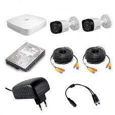 Комплект видеонаблюдения Dahua KIT 2U1MP