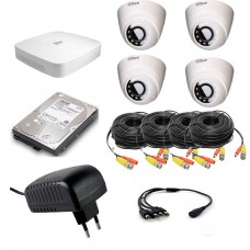 Комплект видеонаблюдения Dahua KIT 4V2MP