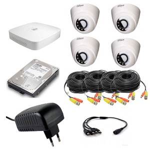 Комплект видеонаблюдения Dahua KIT 4V2MP