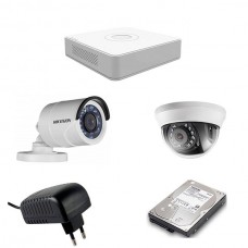 Комплект видеонаблюдения Hikvision KIT 1U+1V2MP