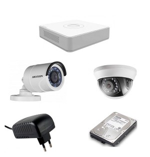 Комплект видеонаблюдения Hikvision KIT 1U+1V2MP